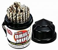 Alfa Tools 29pc. Drill Mug Jobber Length Drill Set