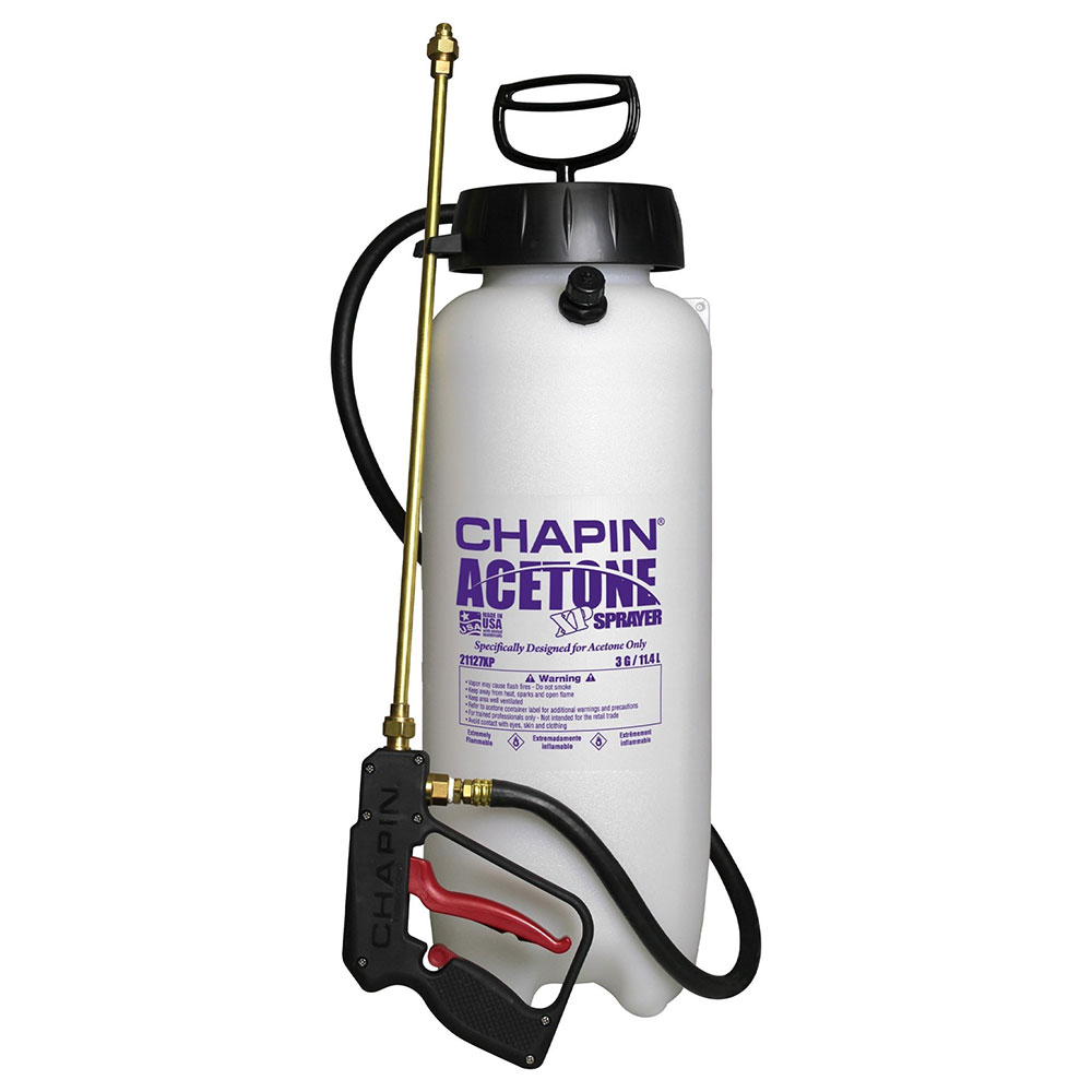 Chapin Industrial Acetone Dye Sprayer - 3 gallon - Model #21127XP