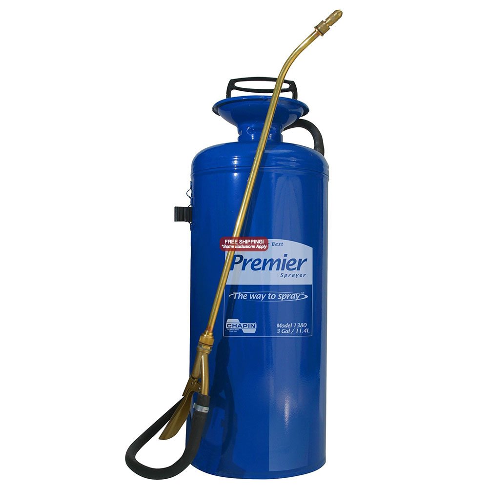 Chapin Premier Tri-Poxy Steel Sprayer - 3 gallon - Model #1380 - Click Image to Close