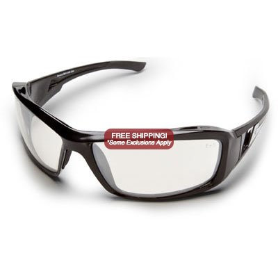 Edge Brazeau Safety Glasses - Smoke Lens - Click Image to Close