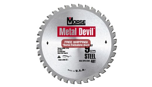 MK Morse CSM7NXTB Metal Devil 7" Metal Cutting Circular Saw Kit 
