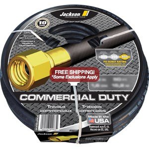 Jackson Commercial Duty Water Hose 50ft. pt#4008300A - Click Image to Close