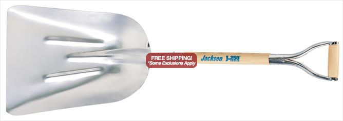 Jackson 1671000 J-250 Kokiak #10 Aluminum Scoop - Click Image to Close