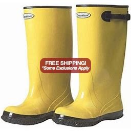 Durawear Slush Boot Yellow 17" - Size 12 - Click Image to Close