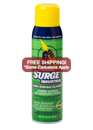 Surge Industrial Hard Surface Cleaner 20oz. Aerosol - Click Image to Close