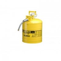 Justrite Safety Can Type II Steel 5 Gallon Yellow 7250220