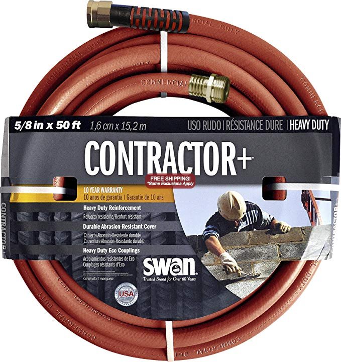 Swan 50ft. Contracor+ Water Hose pt#SNCG58050 - Click Image to Close