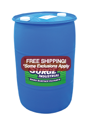 Surge Industrial Hard Surface Cleaner 55gal. Drum - Click Image to Close