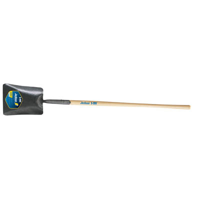 Jackson 1201100 J-450 Pony Square Point Shovel with Solid Shank and No-step